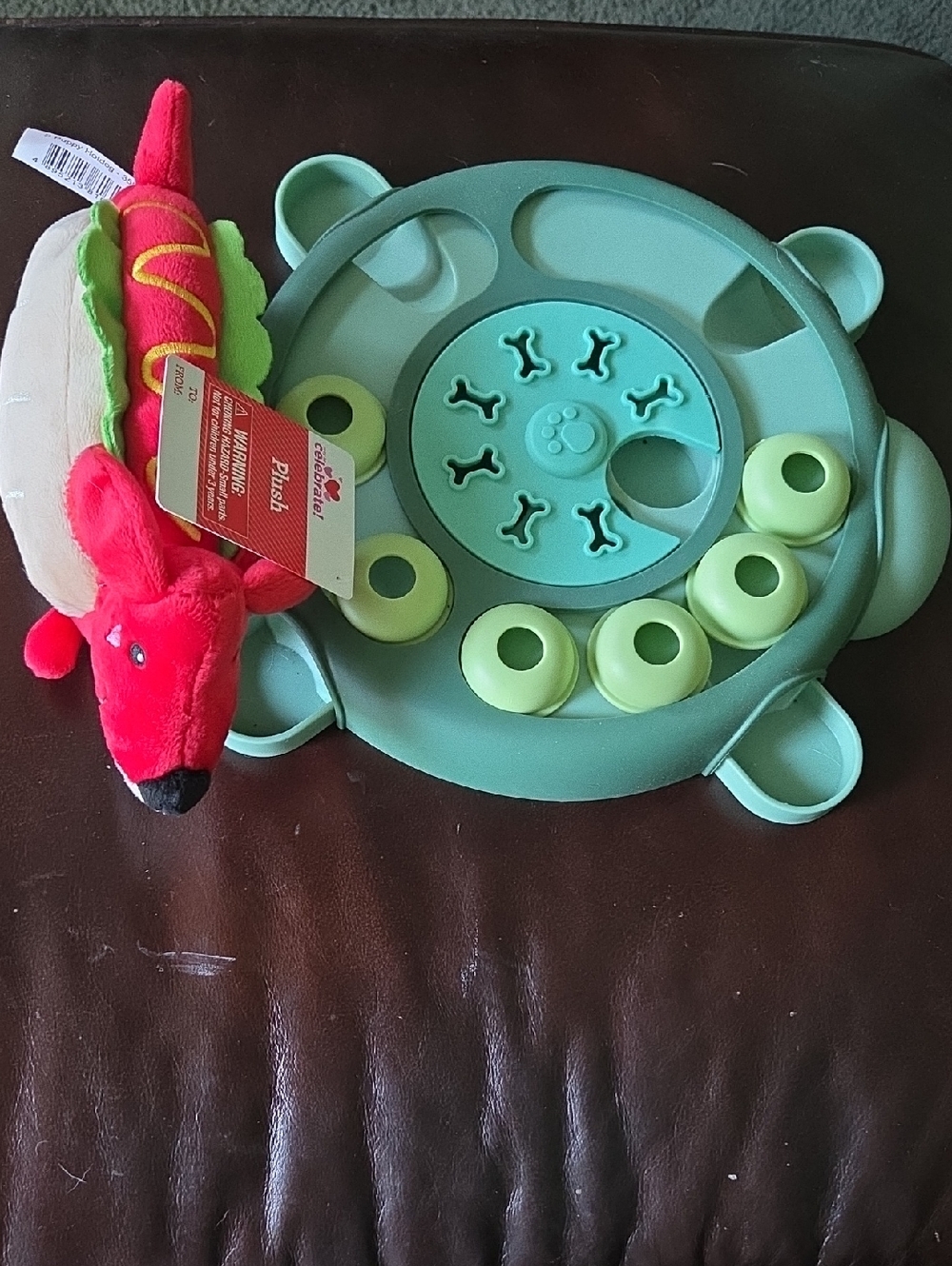 Interactive Training Feeder Puzzle Toy for Dogs & Added Toy